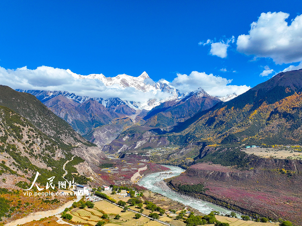 西藏林縣:雅魯藏布大峽谷秋景壯美【5】