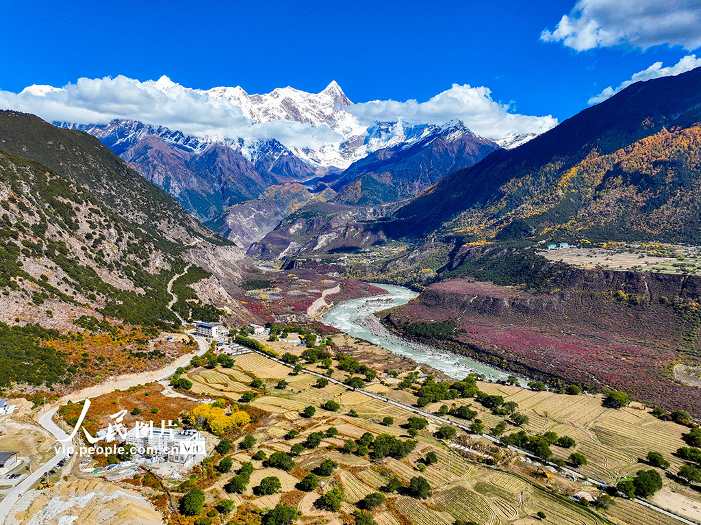 西藏林縣:雅魯藏布大峽谷秋景壯美【2】