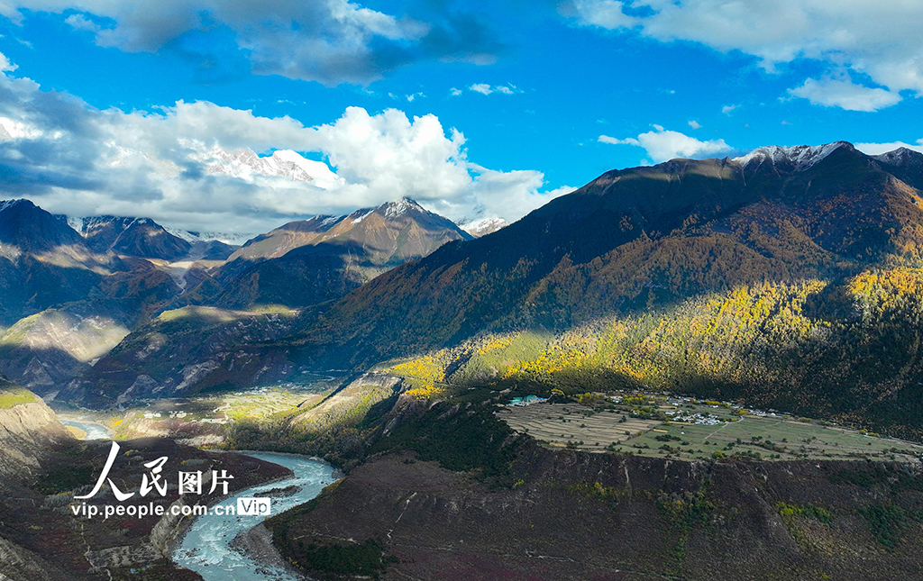 西藏林縣:雅魯藏布大峽谷秋景壯美【7】