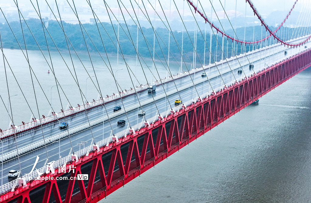 安徽銅陵:G3銅陵長江公鐵大橋正式通車【3】