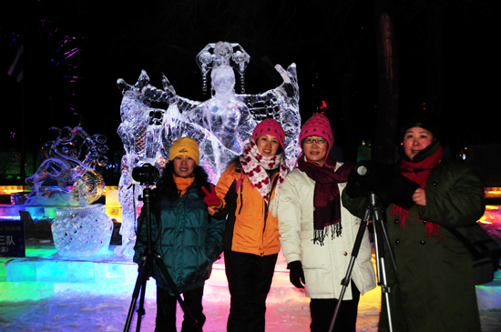 中國女攝影家協會“走進冰雪”攝影采風花絮
