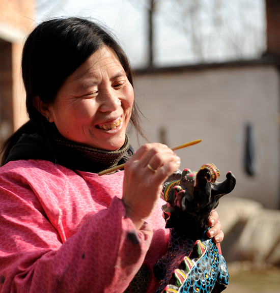 淮陽太昊陵民俗采風余琳作品