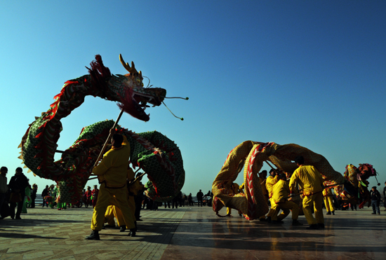 淮陽太昊陵民俗采風潘文海作品