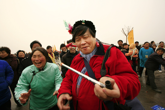 淮陽太昊陵民俗采風羅燕作品