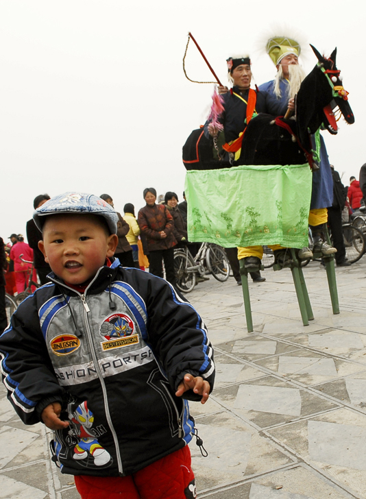 淮陽太昊陵民俗采風楊信作品