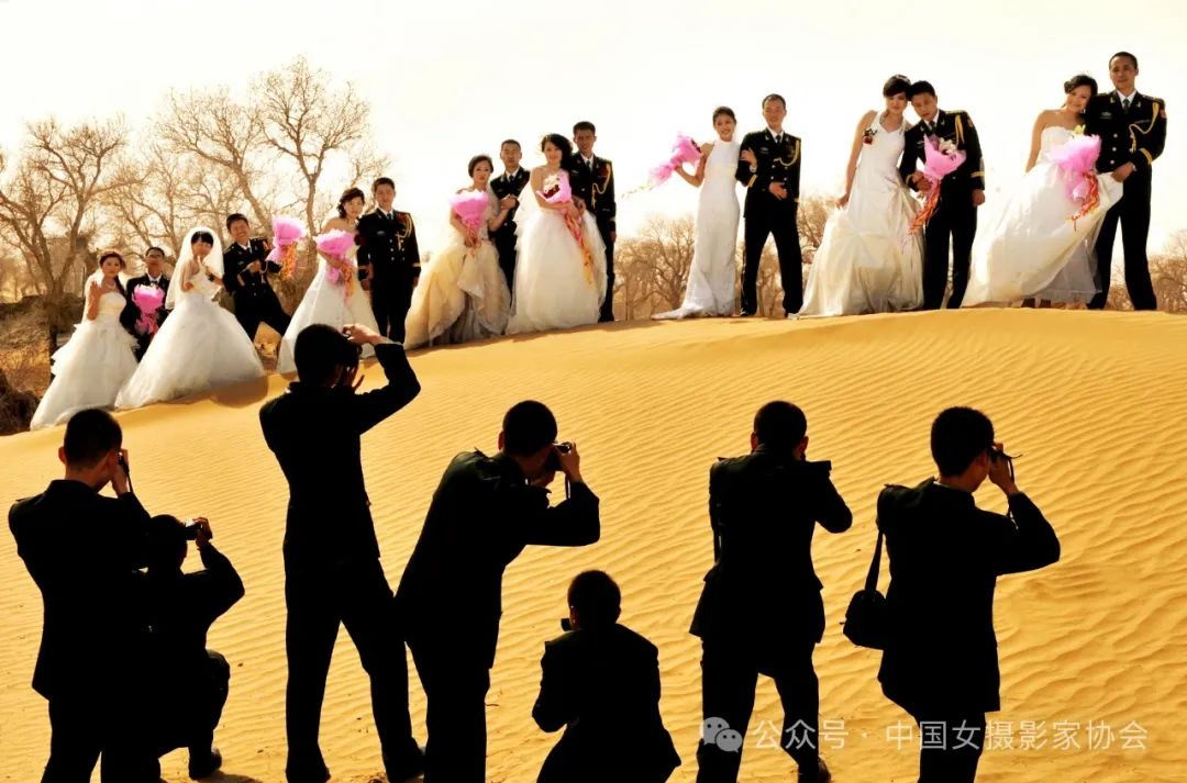 《戈壁綻放幸?；ā?馮根鎖 攝