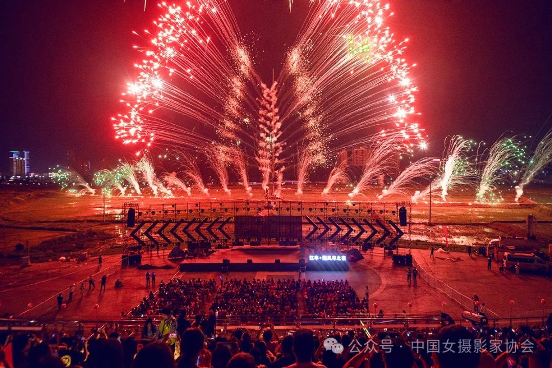 《煙花晚會》 王娟 攝