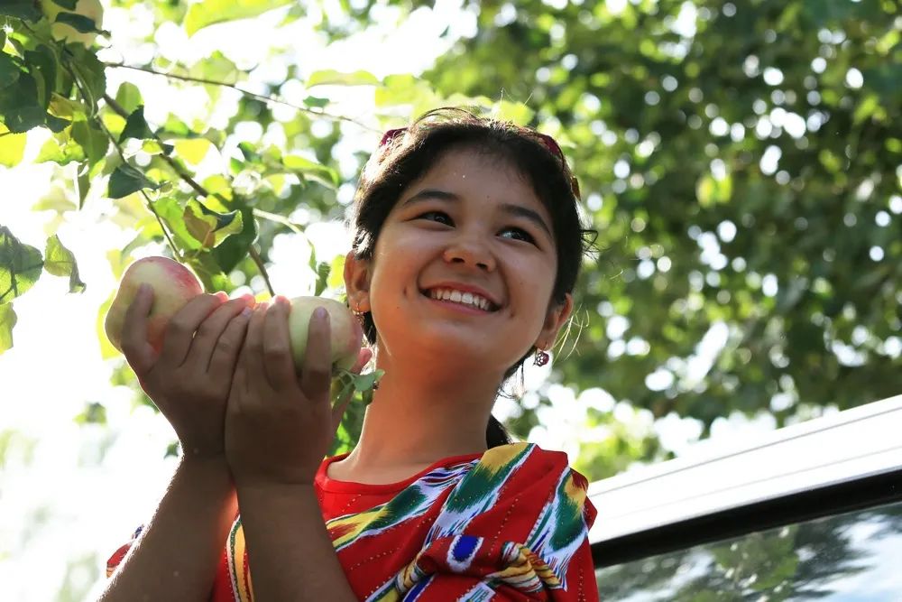 《摘蘋果的小姑娘》趙欣