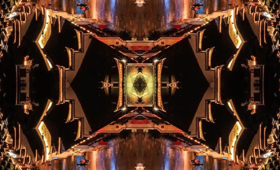 《燈火鏡像：古代建筑的幾何美學狂想》陳娟英 攝