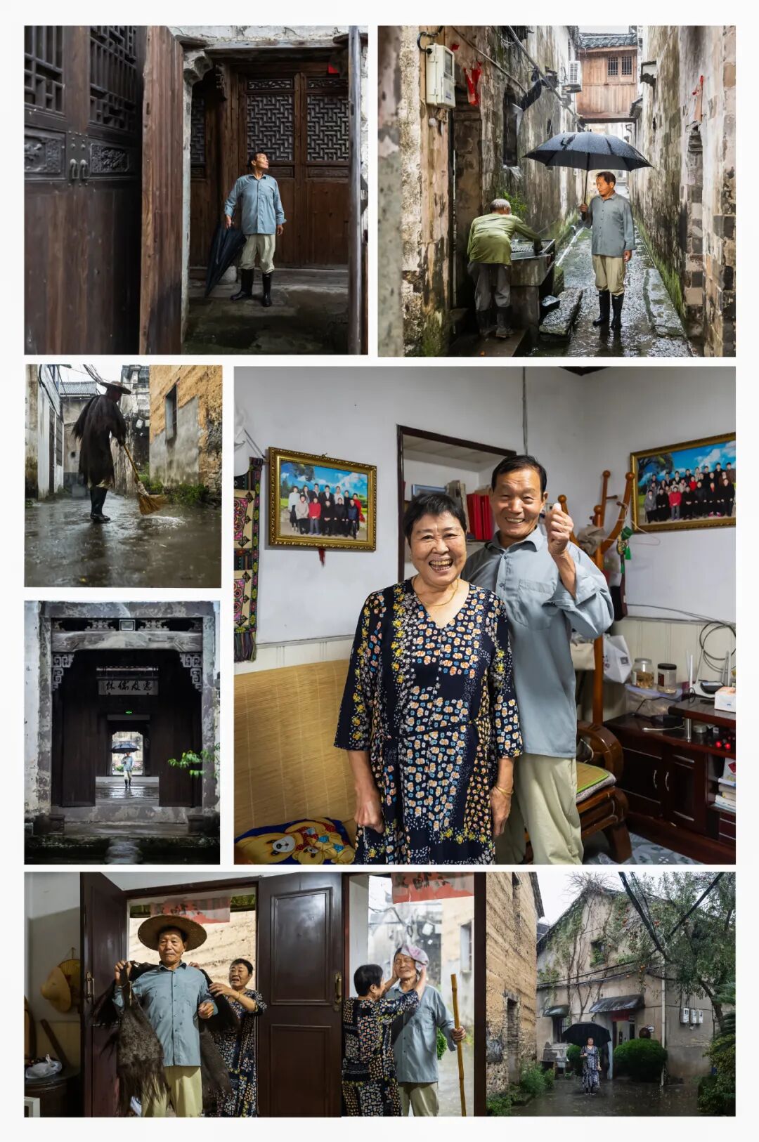 《新光村的老村長》 潘仁芳 攝