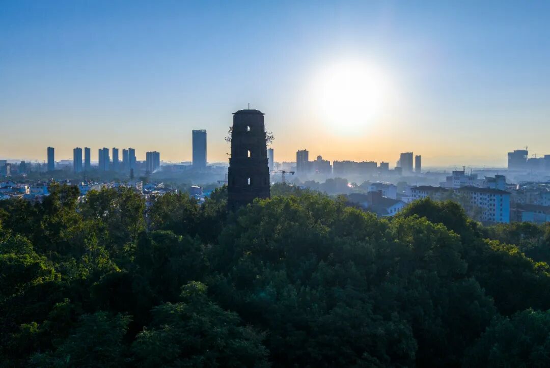 《浦江古塔 · 沐浴千年》王亞明 攝